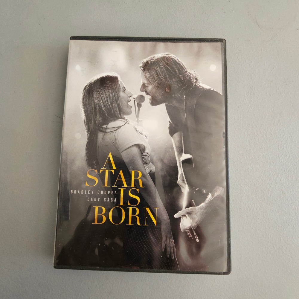 A Star Is Born DVD 2018 Lady Gaga Bradley Cooper Musical Drama Movie